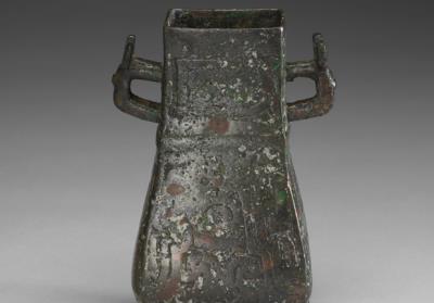 图片[2]-Bronze zun vessel with cloud design, 15th to 18th century, Ming to Qing dynasty-China Archive